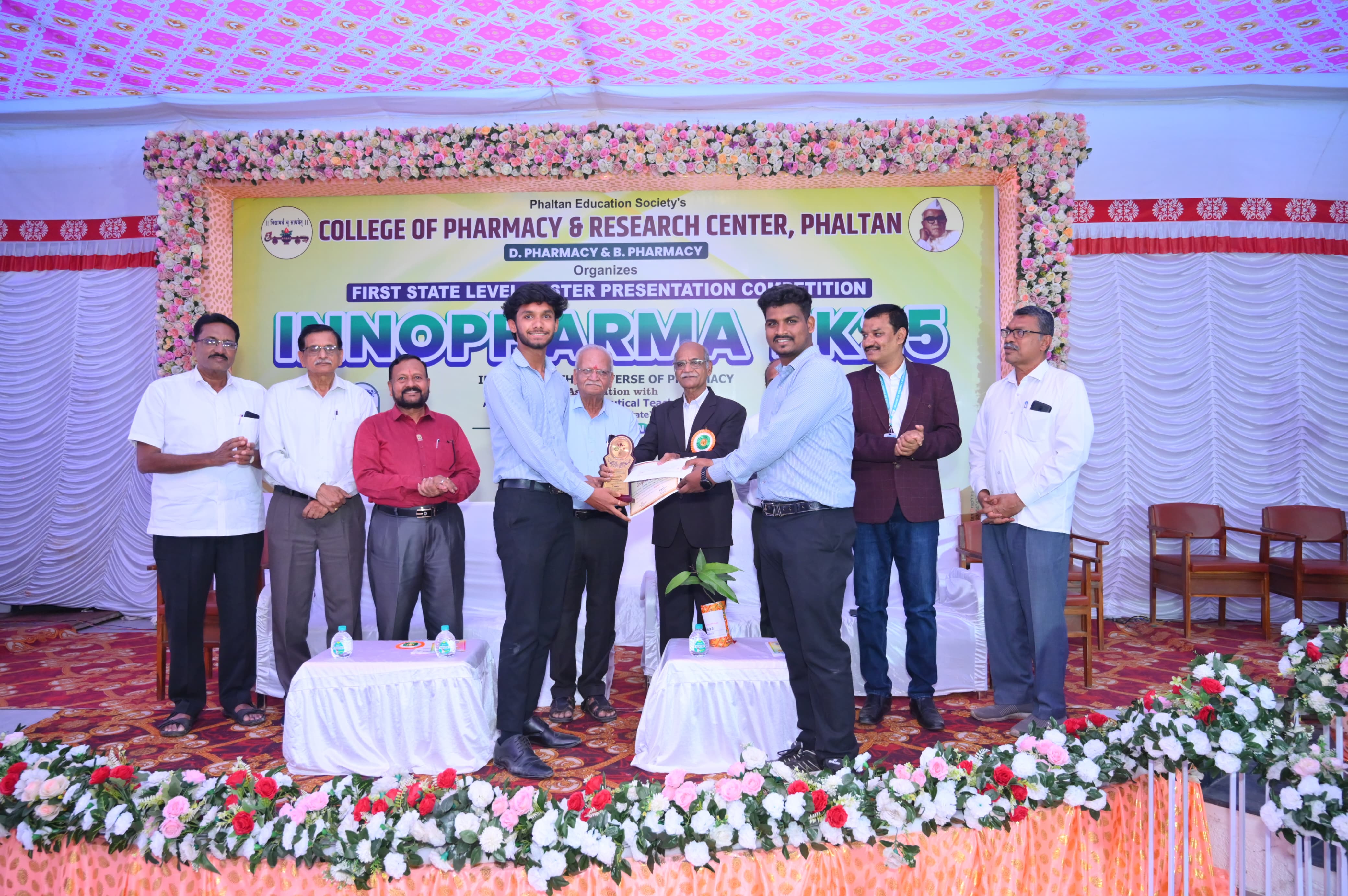 First Prize Winner: State Level Poster Presentation Competetion